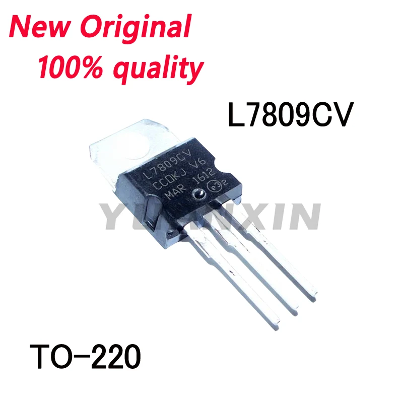 （10/pieces） New Original L7809CV L7809 three-terminal voltage regulator In direct-to-220 9V In Stock