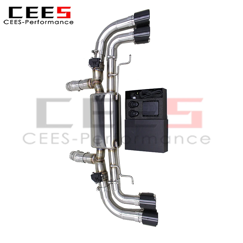 

cees Upgrade Axle Exhaust SS304 Exhaust Valvetronic Valve for 2020-2024 BMW M850 M850i G16 4.4TT Tuning Newest Muffler System