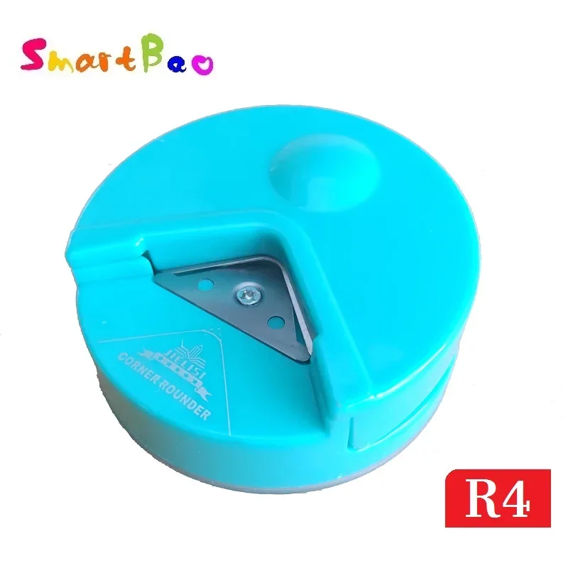 R4 Corner Punch for Photo, Card, Paper; 4mm Corner Cutter Rounder Paper Punch; Random Color