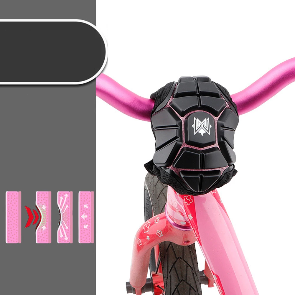 

Anti Collision Balance Bike Stem Sleeve Accessories Universal Black Soft Chest Protector Children Safe Protective Cover