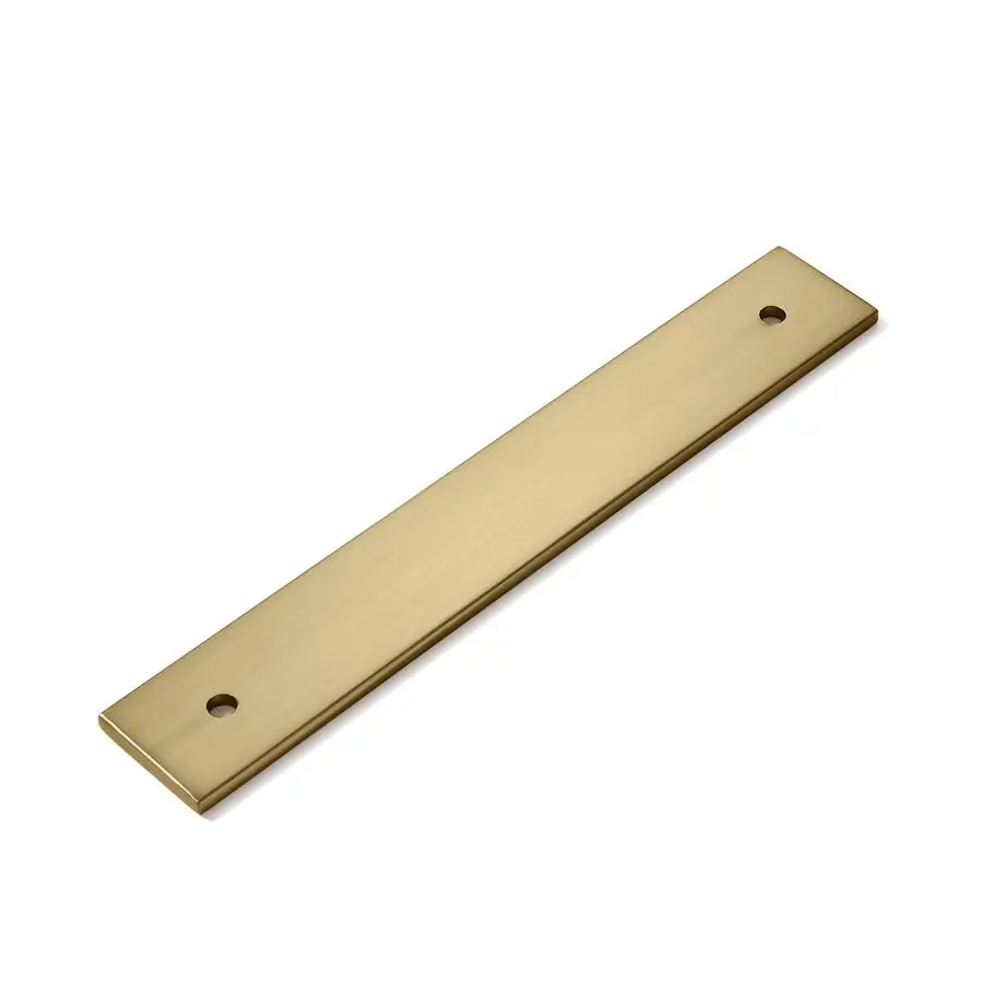 

5 Pack 13 Square Backplate 12 305mm CenterCenter, Champagne Bronze Backplate for Pulls
