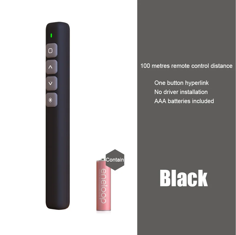 New Whiteboard Remote Control Pen PPT Page Turner Multimedia Electronic Infrared Page Turner for Speech Teacher Presenter