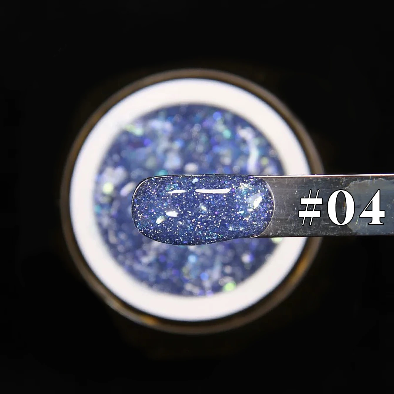 MIANEL 12 ml 2025 Winter Glas Blinkende Brokat Gebrochen Diamant Gel Nagellack Bleaching Glänzenden Nagellack Nail art