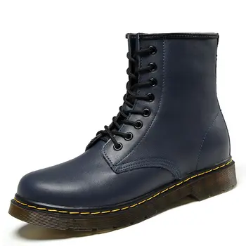 8 best sales Botas de piel auténtica para hombre - №4