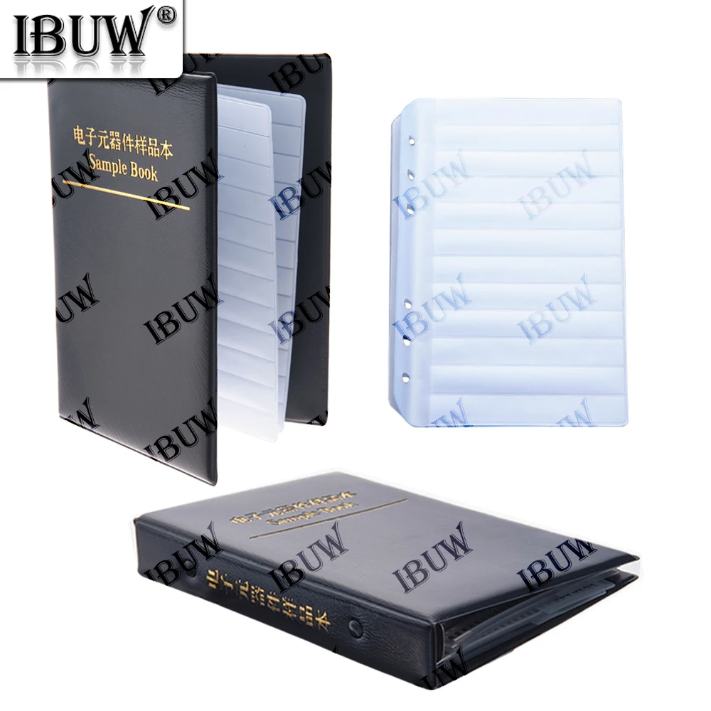 Component book Component sample blank book For SMT resistor capacitor inductor storage notebook