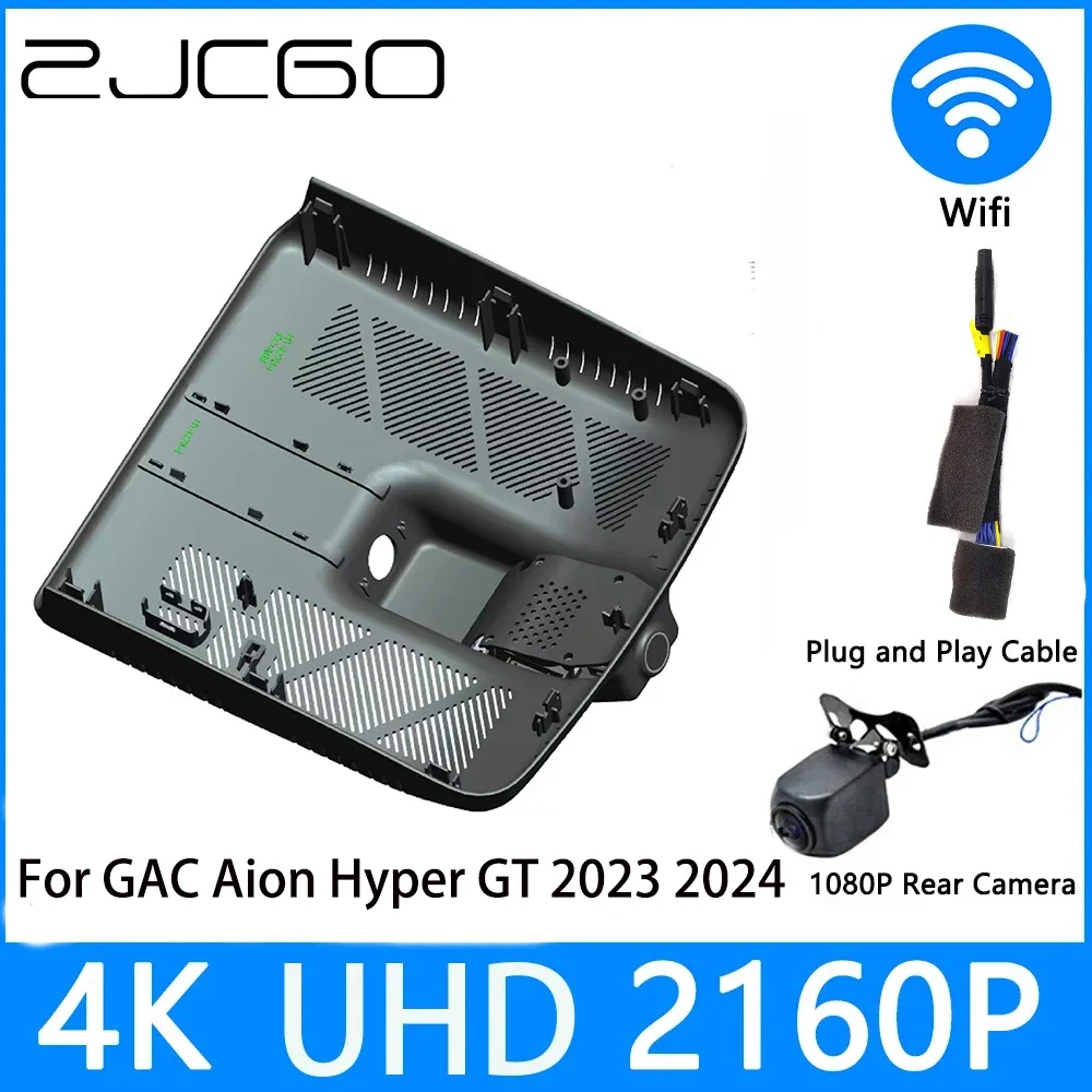 

ZJCGO Dash Cam 4K UHD 2160P Car Video Recorder DVR Night Vision for GAC Aion Hyper GT 2023 2024
