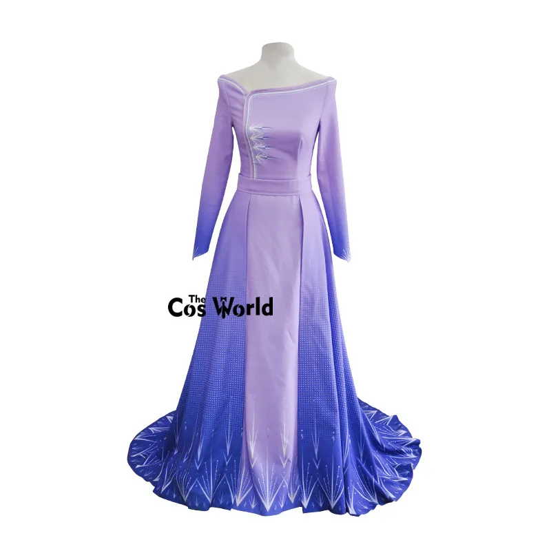 Elsa Anna Hallowmas Halloween Christmas Princess Dress Outfits Movies Customize Cosplay Costumes