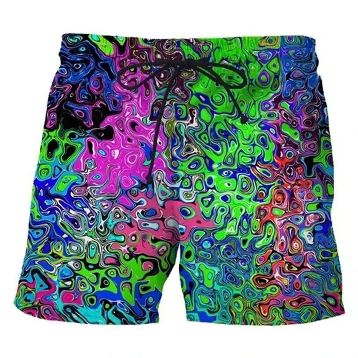 

Новые летние мужские повседневные пляжные брюки с 3D-принтом 2026 года