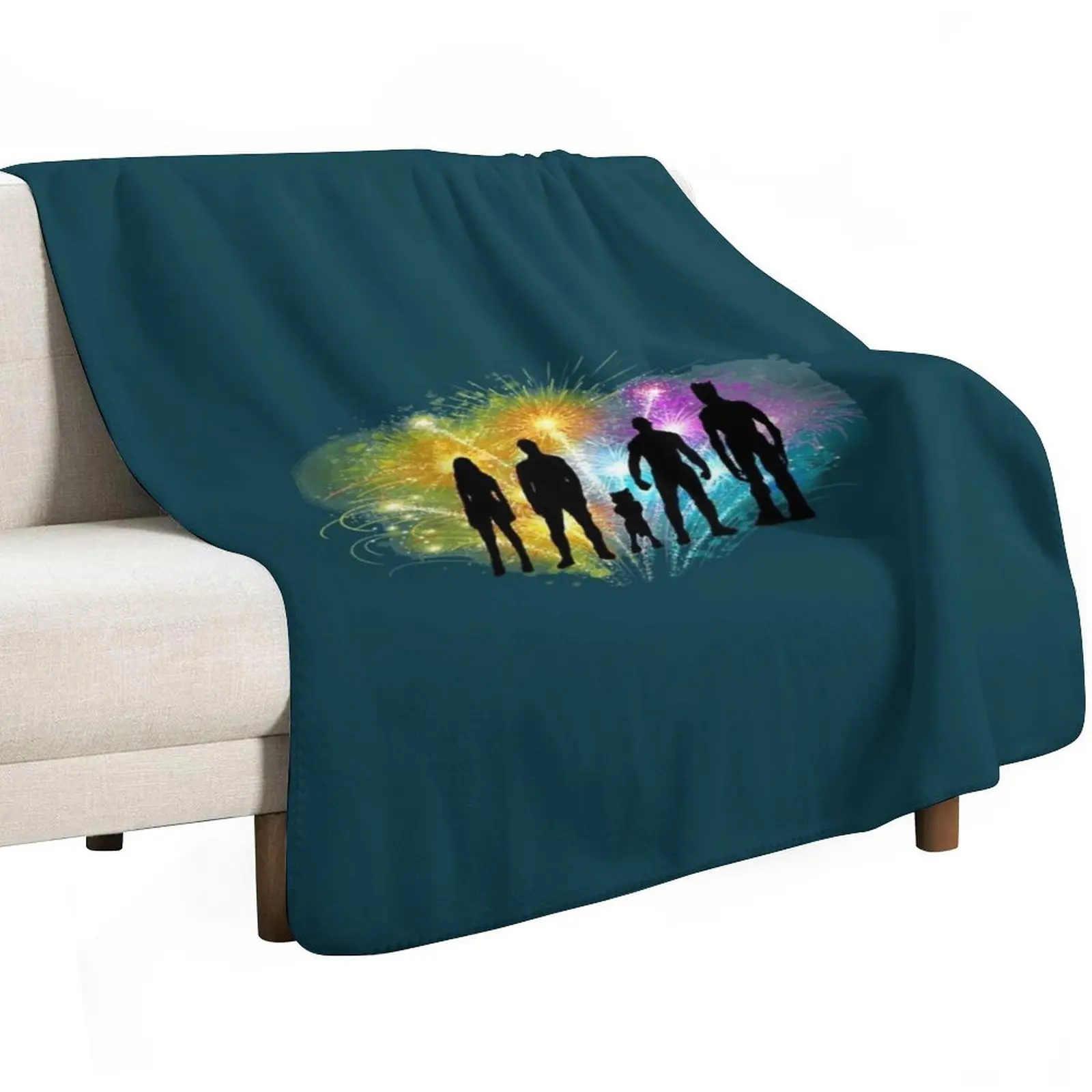 Guardians Throw Blanket Plaid Luxury Thicken Sleeping Bag Flannels Giant Sofa Soft Blankets