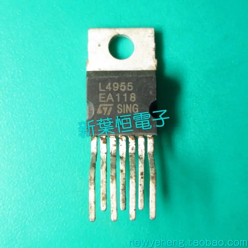 Free shipping  L4955 TO220-7 ST 5A   10PCS