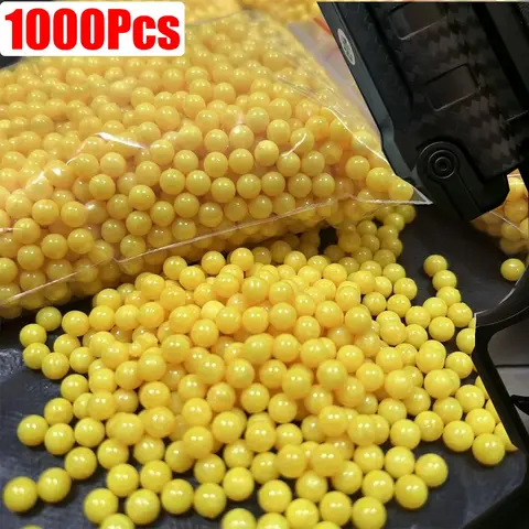 1000Pcs/pack Airsoft BB Balls Paintball 0.12g 6mm BBs Bullets Strikeball Plastic Ammo Hunting Rifle Gun Strike Bullet