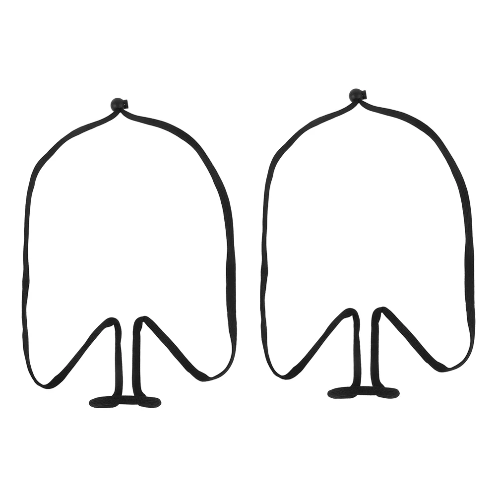 

2pcs Portable Neck Microphone Holder Adjustable Hanging Stand For Hosts Magicians Musicians Stage Performers Stable Hands-Free