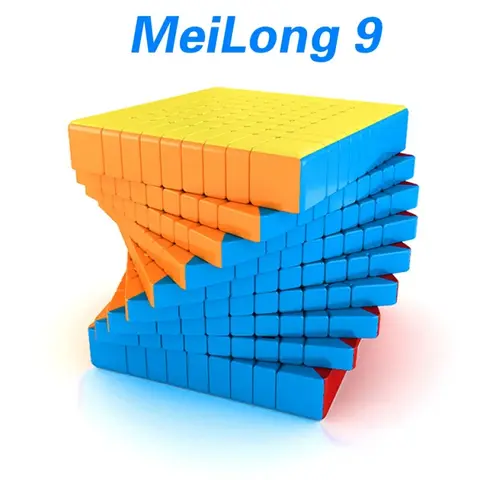 Moyu Meilong 9x9x9 Magic Cube MeiLong9 9x9 Professional Speed Cube Puzzle Antistress Decompression Educational Toys For Children