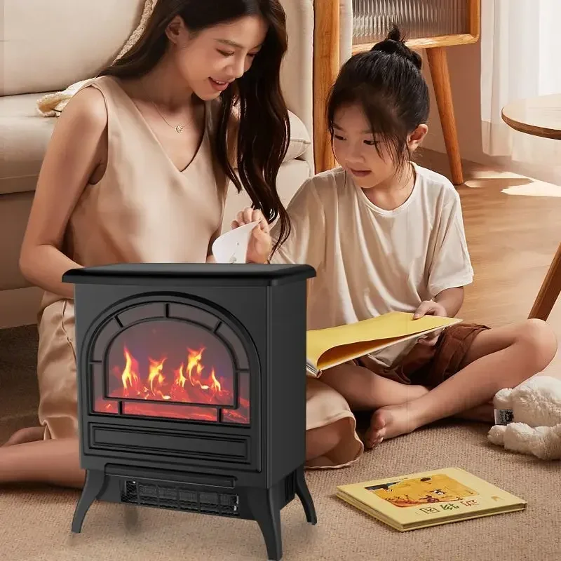 Fireplace European Flame Heater Household Fan Heater Electric Heater Energy Saving Electricity Saving Heating Furnace