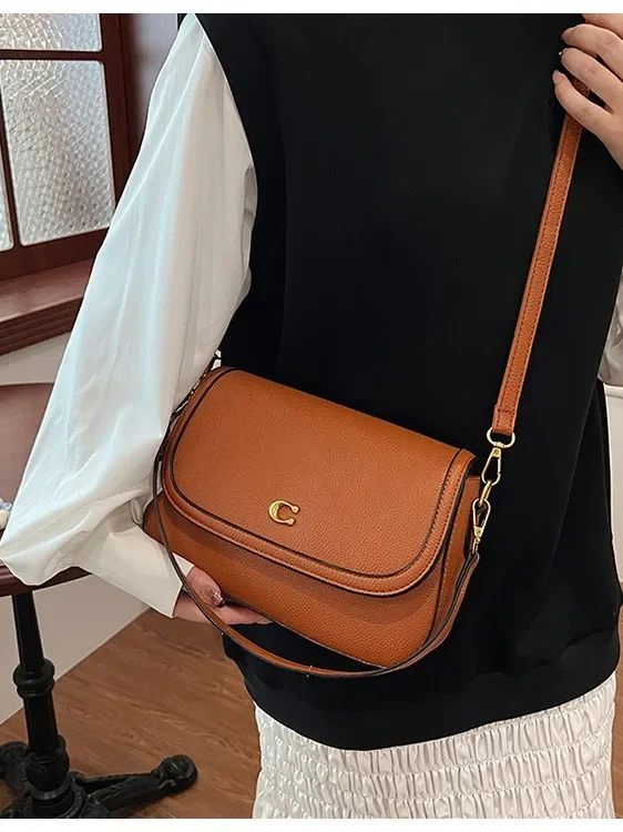 

Новая винтажная женская сумка через плечо 2025 года, ретро-кошелек через плечо, классическая сумка Day To Night, универсальная женская сумка-тоут с верхней ручкой