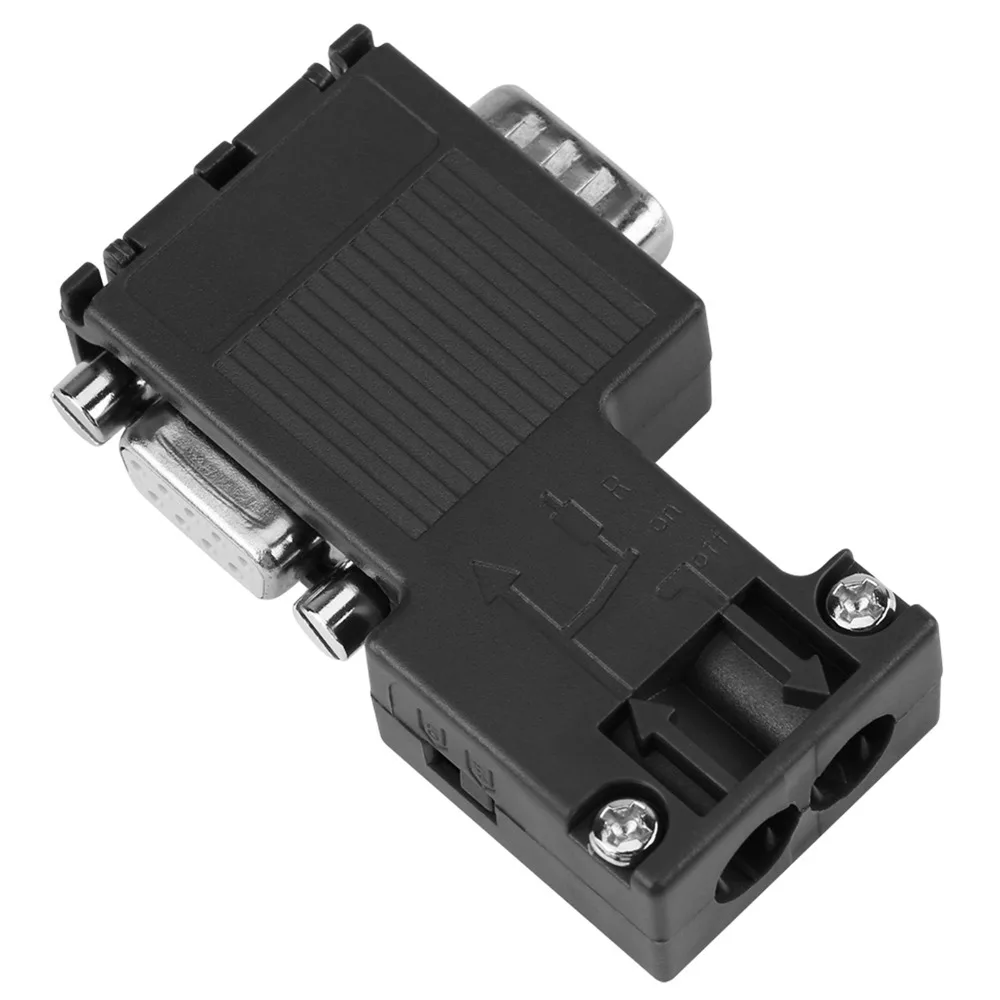 90° Angle Profibus Bus Connector With Cable Interface 24V Voltage DP Connector Model 6ES7 972-0BB12-0XA0 Field Bus Connector