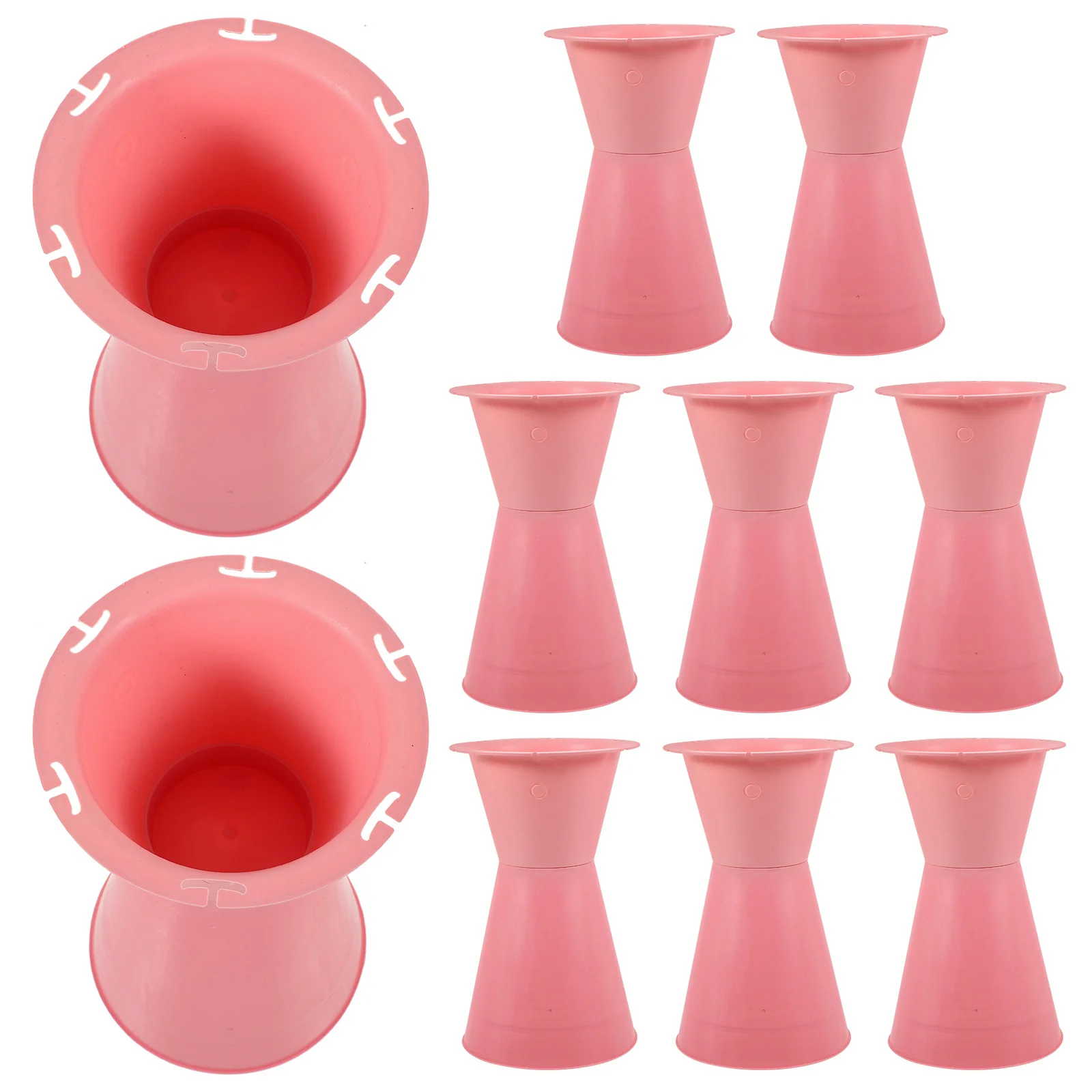 

10Pcs Flower Arrangement Stand Plastic Bouquet Support Base Wedding Floral Holder Display Tool for Events Centerpieces Decor