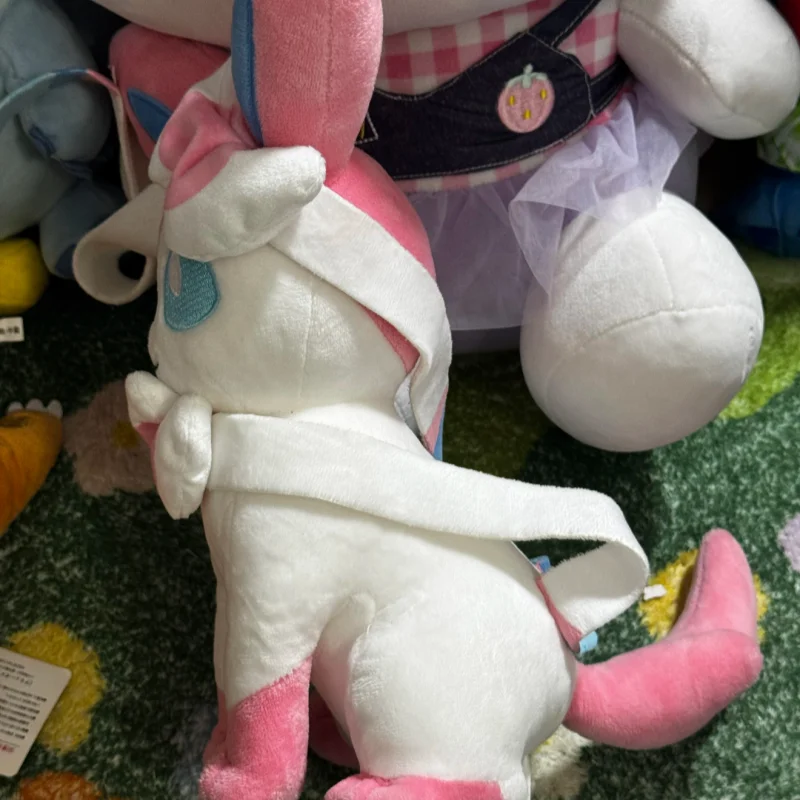 Pokemon Eevee familia juguete de peluche Sylveon Leafeon Umbreon Espeon Glaceon muñecos de peluche Kawaii regalo de cumpleaños de Navidad para niños