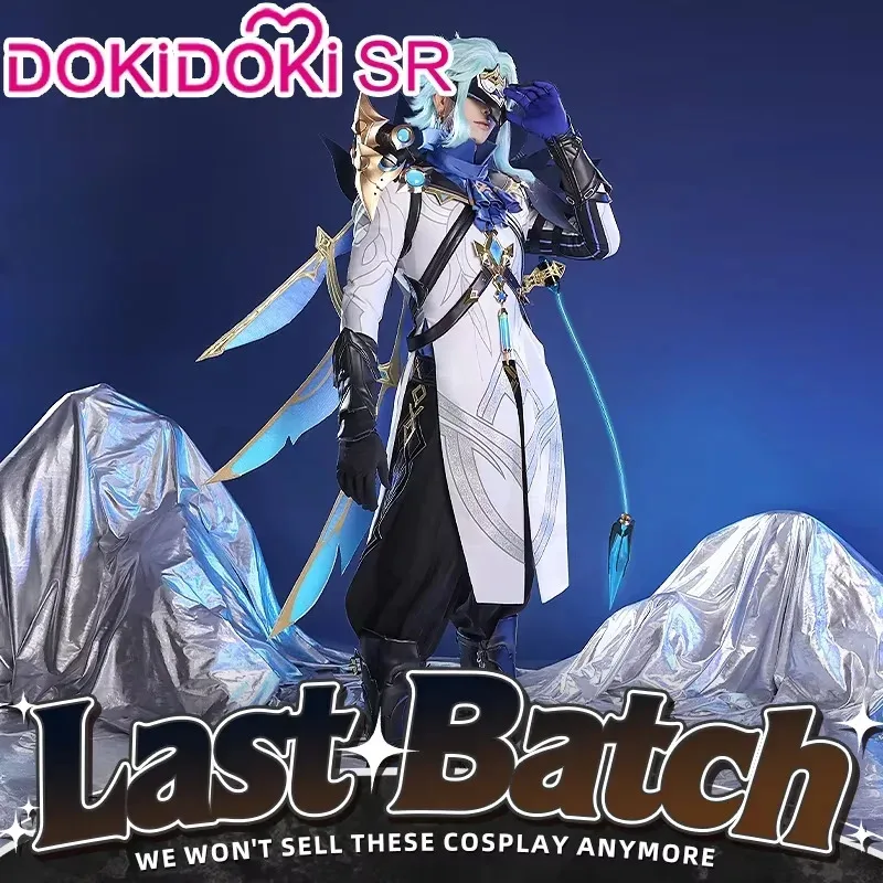 

qq28LQIN STOCK Il Косплей Игра Genshin Impact 【S-3XL】DokiDoki-SR Fatui Harbinger Il Dottore Костюм на Хэллоуин размера плюс