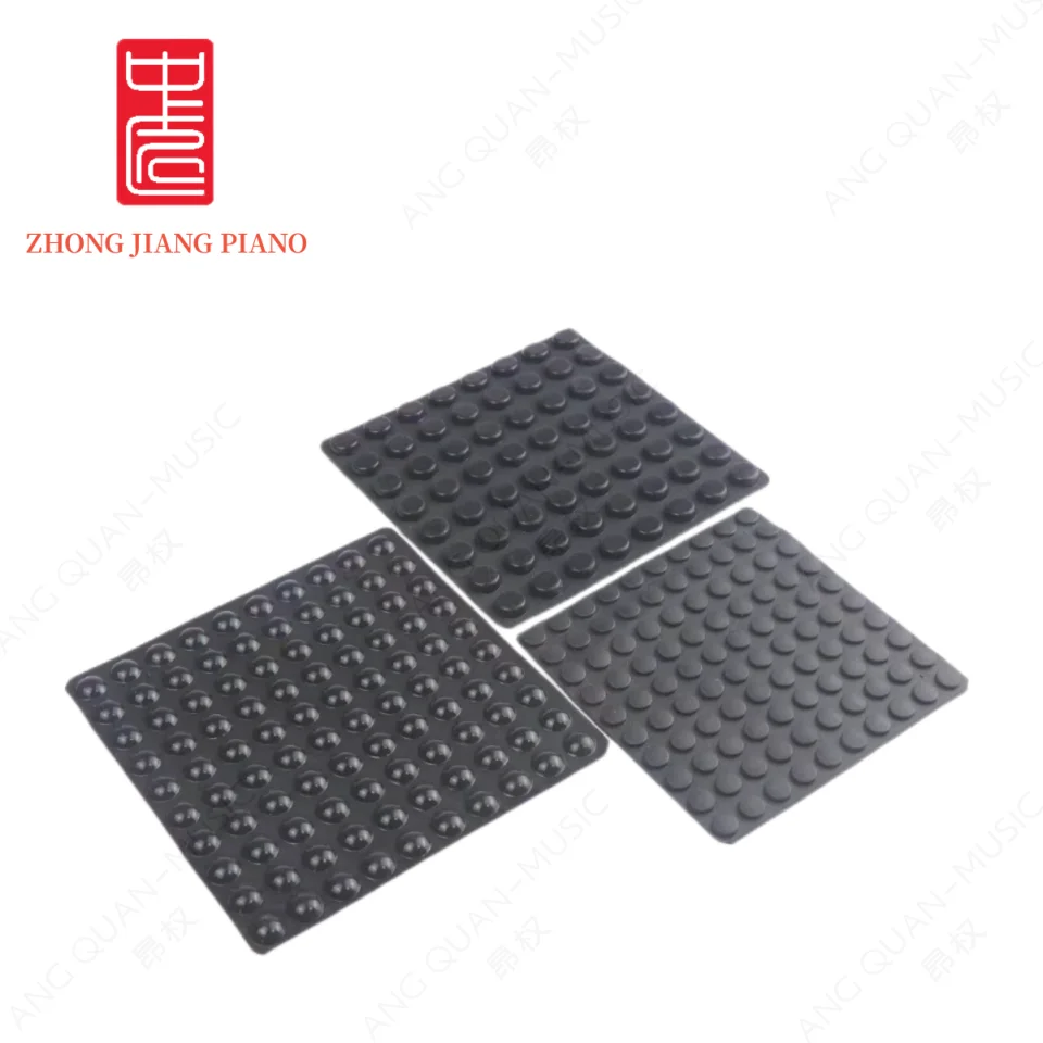 Zhongjiang piano accessories Shock-proof rubber pads, suitable for shock-proofing of all parts of the piano body.