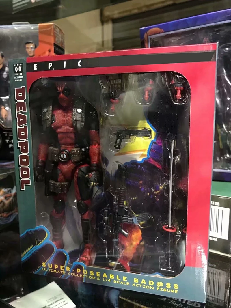 NECA X-Men Deadpool Actionfigur Superheld Deadpool Figur EPIC Ultimate 20CM Sammlermodell Spielzeugpuppe Geburtstagsgeschenk – Detail 16