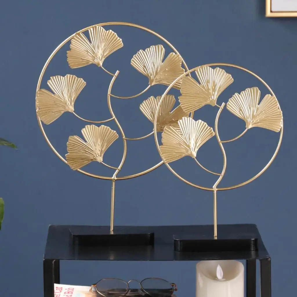 Home Decor Ornaments Desktop Furnishing /Ginkgo Leaf , Ginkgo- 25x16cm