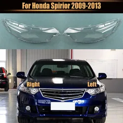 Tampa do farol dianteiro para Honda Spirior, Shell do farol, lente de acrílico transparente, abajur original, 2009-2013