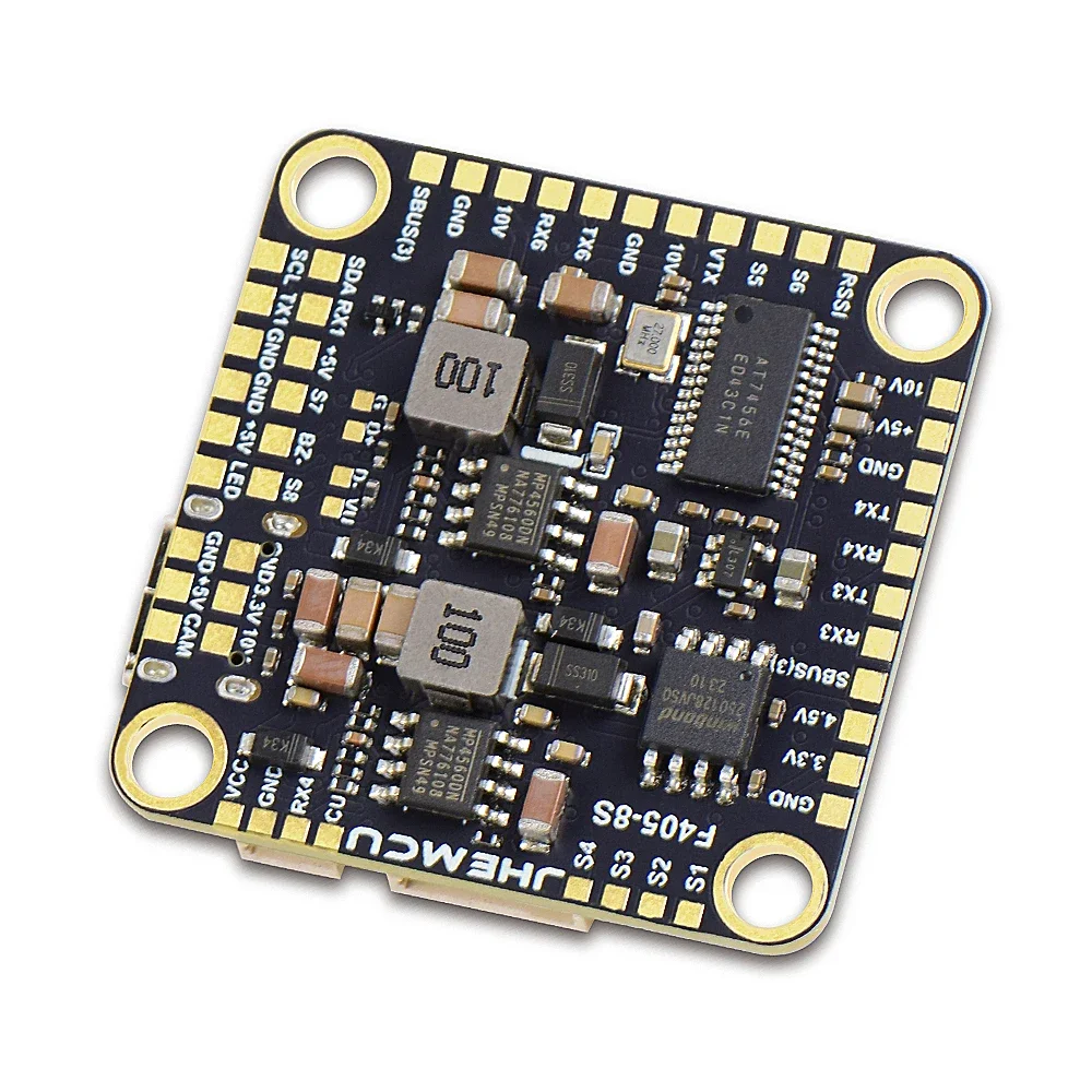 JHEMCU-Contrôleur de vol pour importateur FPV longue portée, ICSafe2688P, 90A, 110A ESC, 3-8S, signal d'entrée Lipo, Dshot, 30.5mm x 4mm