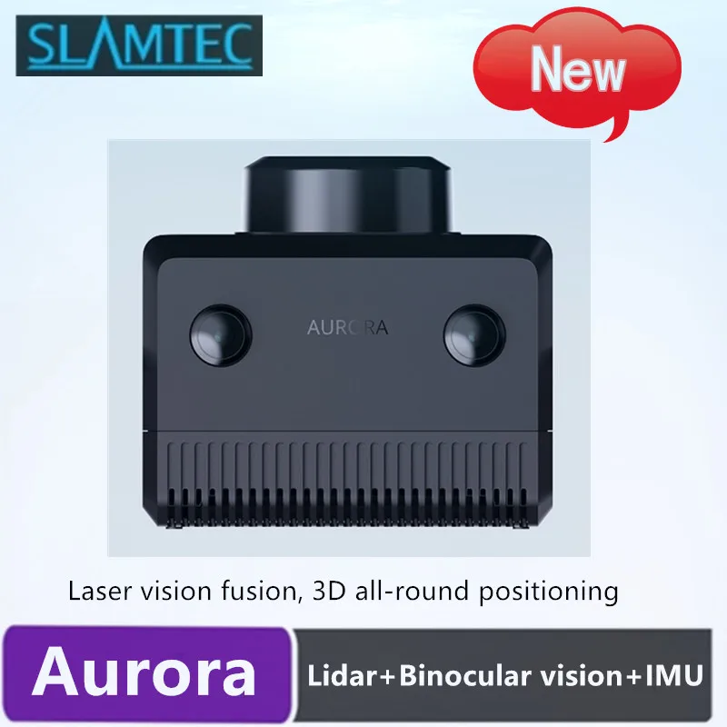 Slamtec Aurora Geïntegreerde lidar, IMU, binoculaire camerafuncties, 40 m 3D allround positionering en mapping perceptiesensor