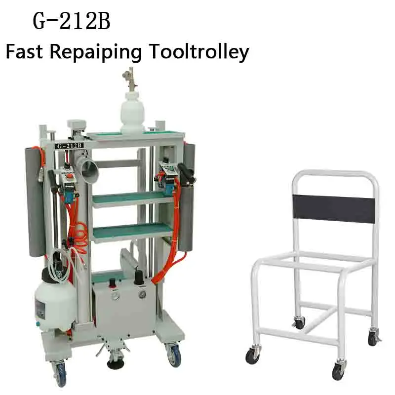 Auto repair tools for automobiles Quick wheel repair Handcart with electroplated surface Steel material