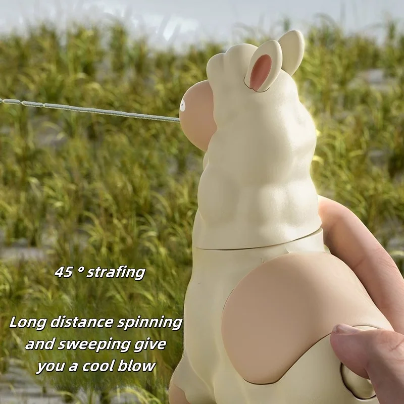 Mini Alpaca Press Type Pistola ad acqua Divertente scherzo Giocattolo di decompressione Ideale per giochi d'acqua estivi all'aperto Regalo perfetto