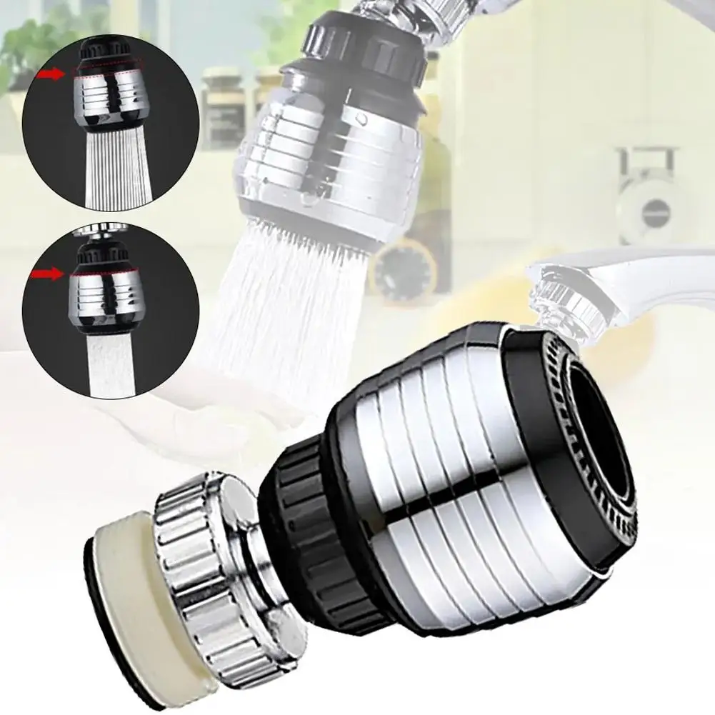 360 Rotate Swivel Faucet Nozzle Filter Adapter Kitchen Saving Splash Diffuser Water Attachment Filter Tap Aerator Tap F4K3