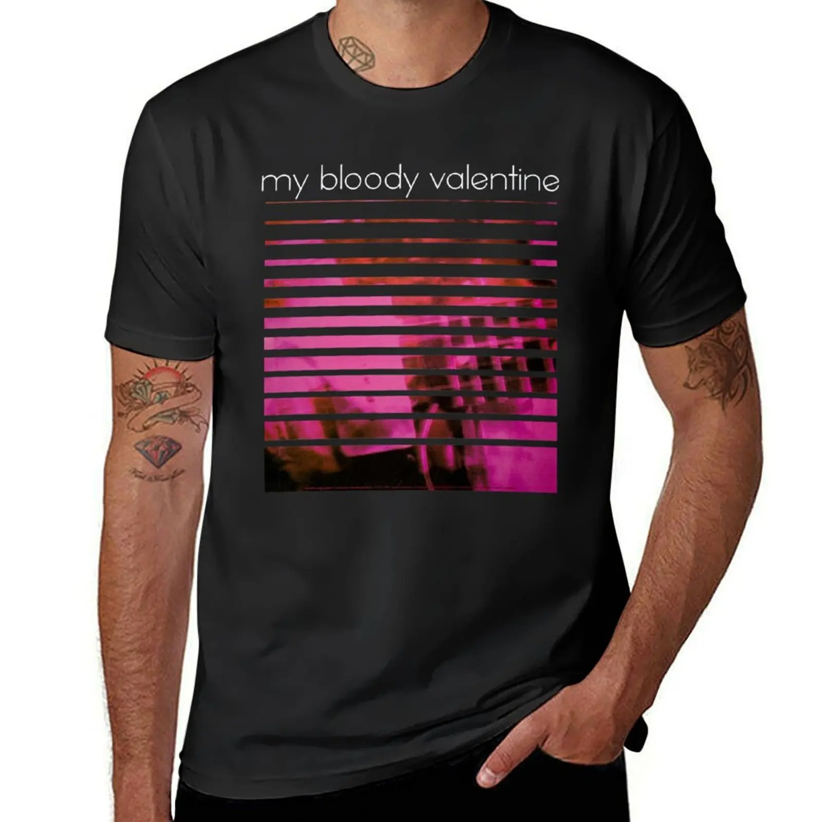 

My Bloody Valentine - Loveless - Tribute T-Shirt summer tops graphics clothes for men