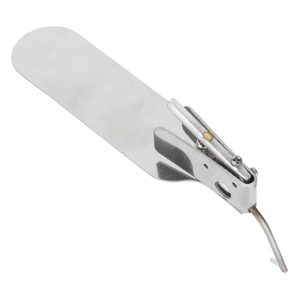 Stainless Steel Beekeeping Grafting Tool Single End Design Thumb Lever Larva Transfer Tool Includes Screwdriver