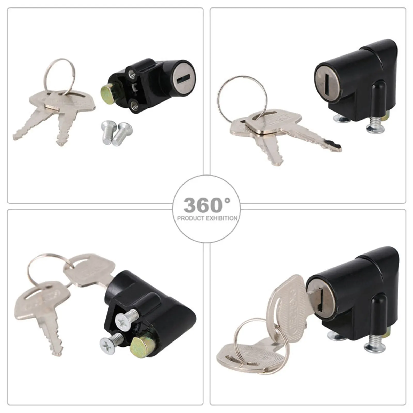 Front Lock for Surron Light Bee Anti-Theft Steering Head Handlebar Fork Lock for Electric Dirt Bike Light Bee X/S/X160/X260