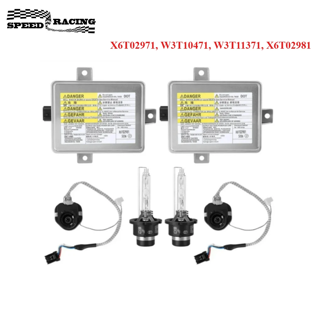 

X6T02971, W3T10471, W3T11371, X6T02981, W3T15671 Пара HID ксеноновых фар балласт + зажигатель + лампа для 2004-2005 Acura Tsx 2.4L