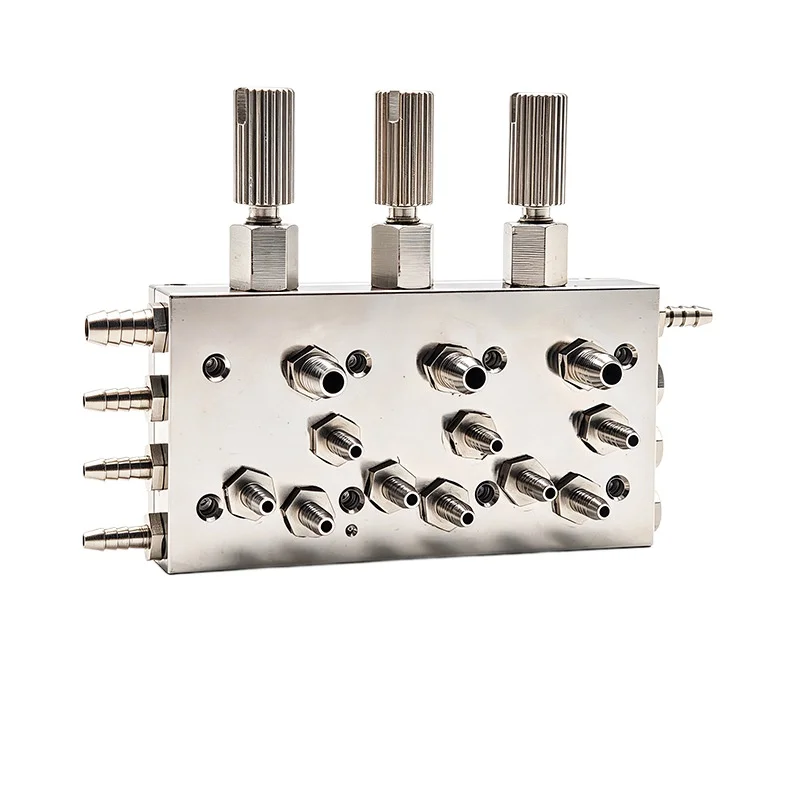 1 Pcs Lab Handpiece Water Control Valve Triple Diaphragm Valve Lab Chair Part. Lab Best Tool S