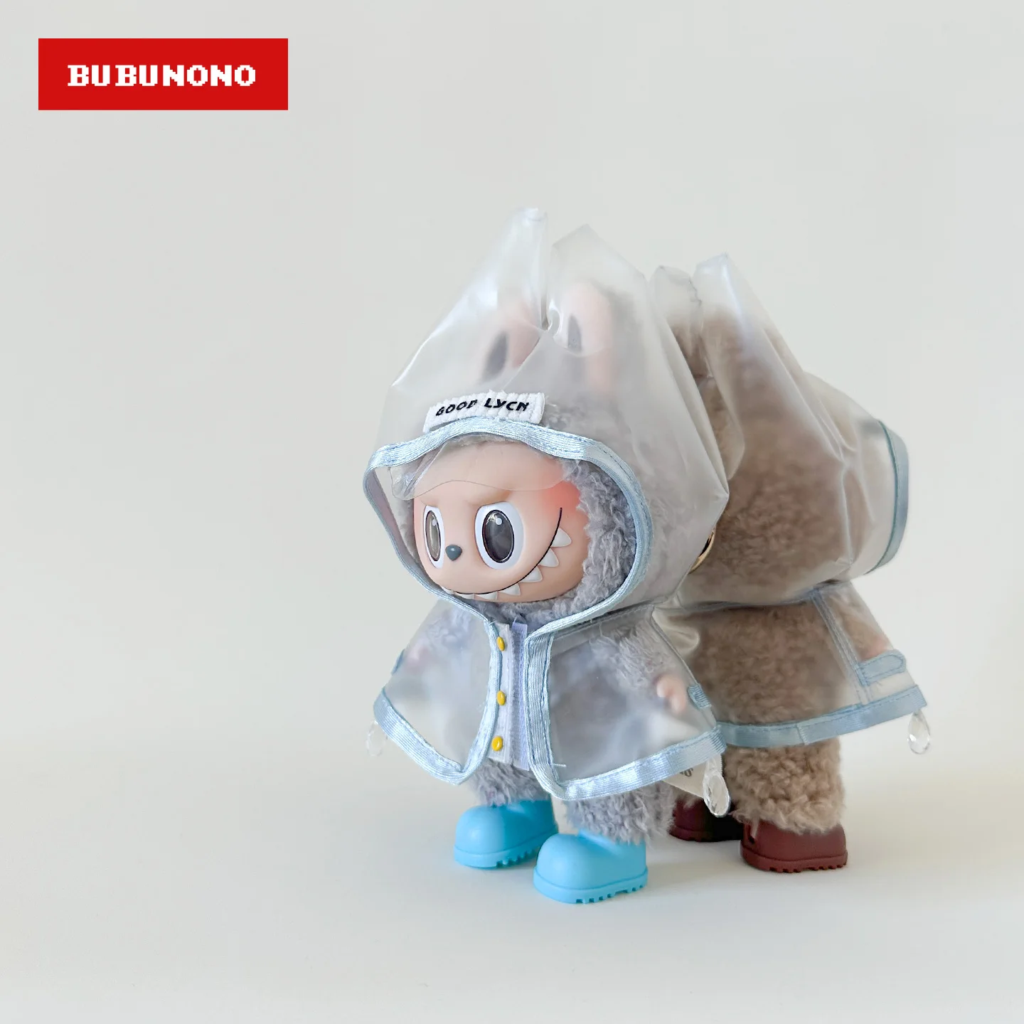 

"Rainy Day Outfit!" Labubu Doll Raincoat Set for 1.0 3.0 Generation Vinyl Figure Fashion Weatherproof Cute Costume