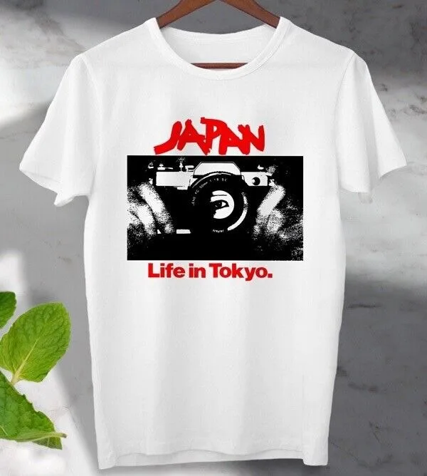

2025 Summer New Japan Tokyo Cool Graphic Printing Summer Cotton Men's and Women's T-Shirts Short Sleeves Street Large Size