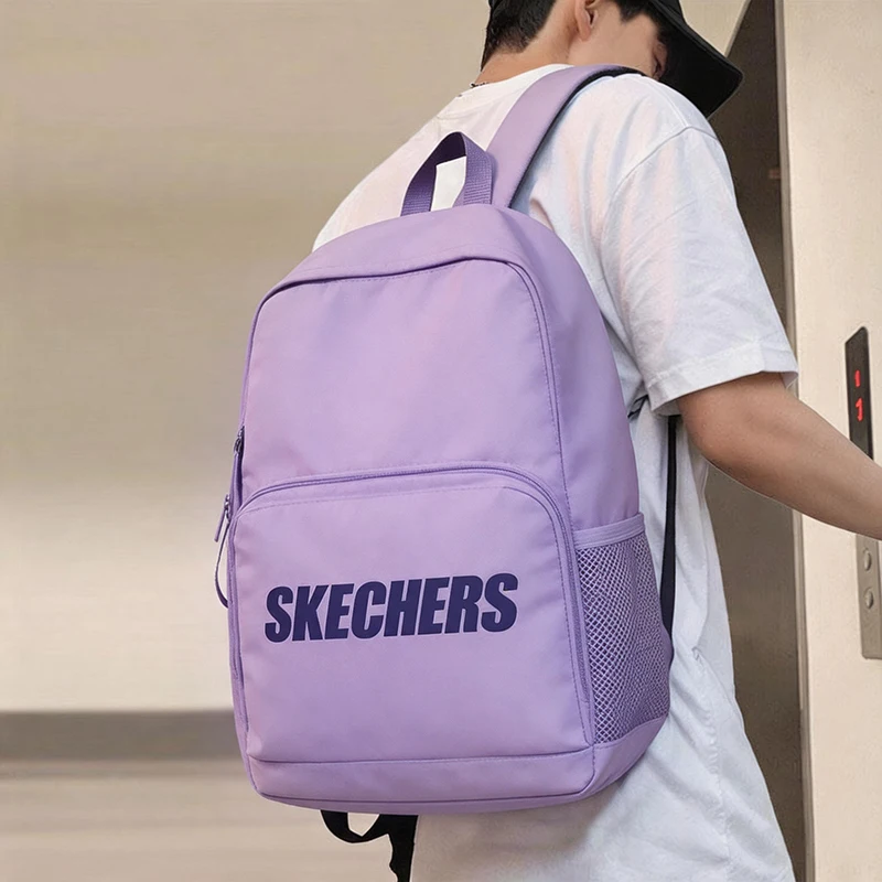 unisex-large-capacity-travel-backpack-purple-college-student-bookbag-casual-simple-style-leisure-outdoor-bag