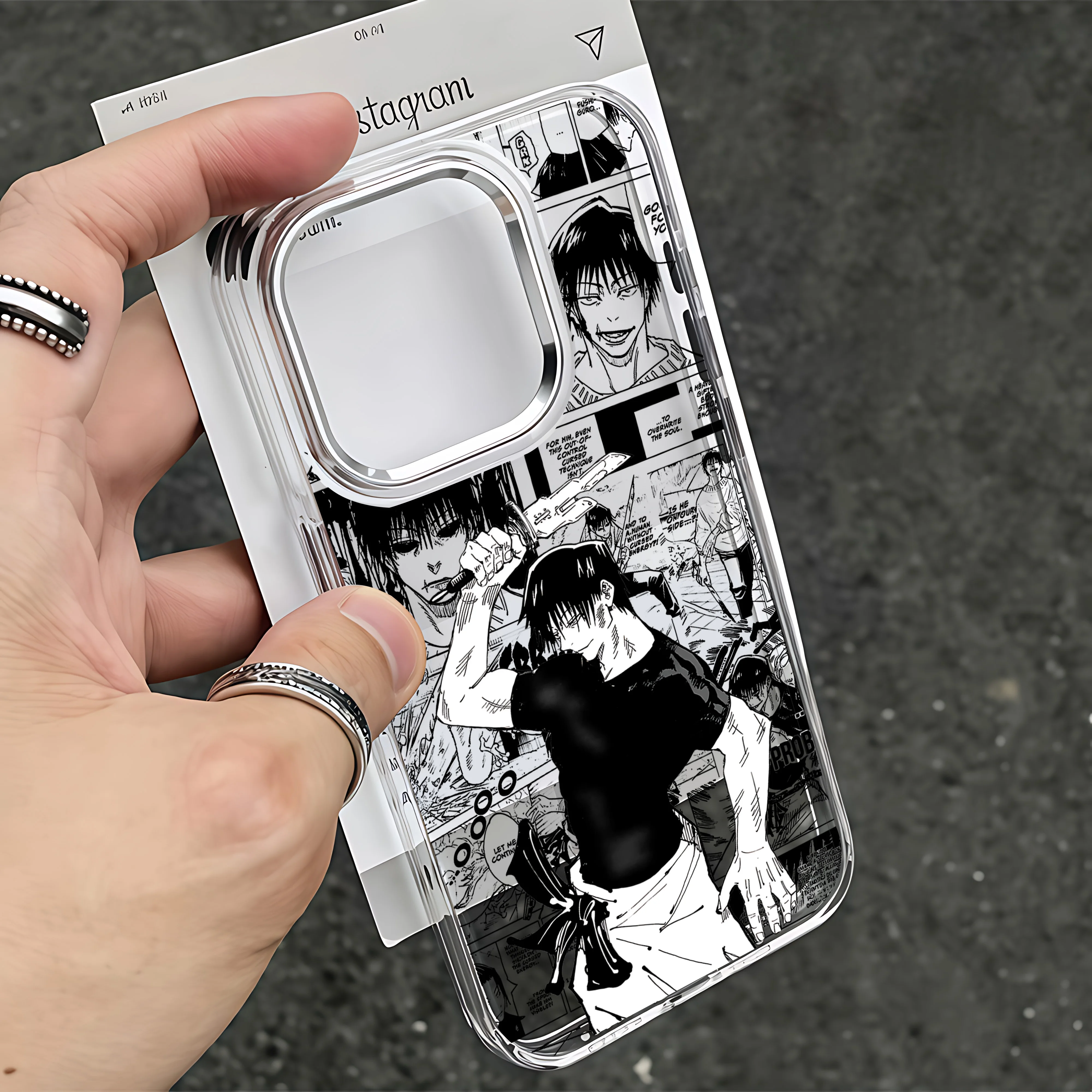 Coole Anime Tojis Fushiguros Handyhülle für iPhone 17e 17 16e 16 15 14 13 12 11 mini Pro Max X XR XSMAX 8 7 Air Plus Transparent
