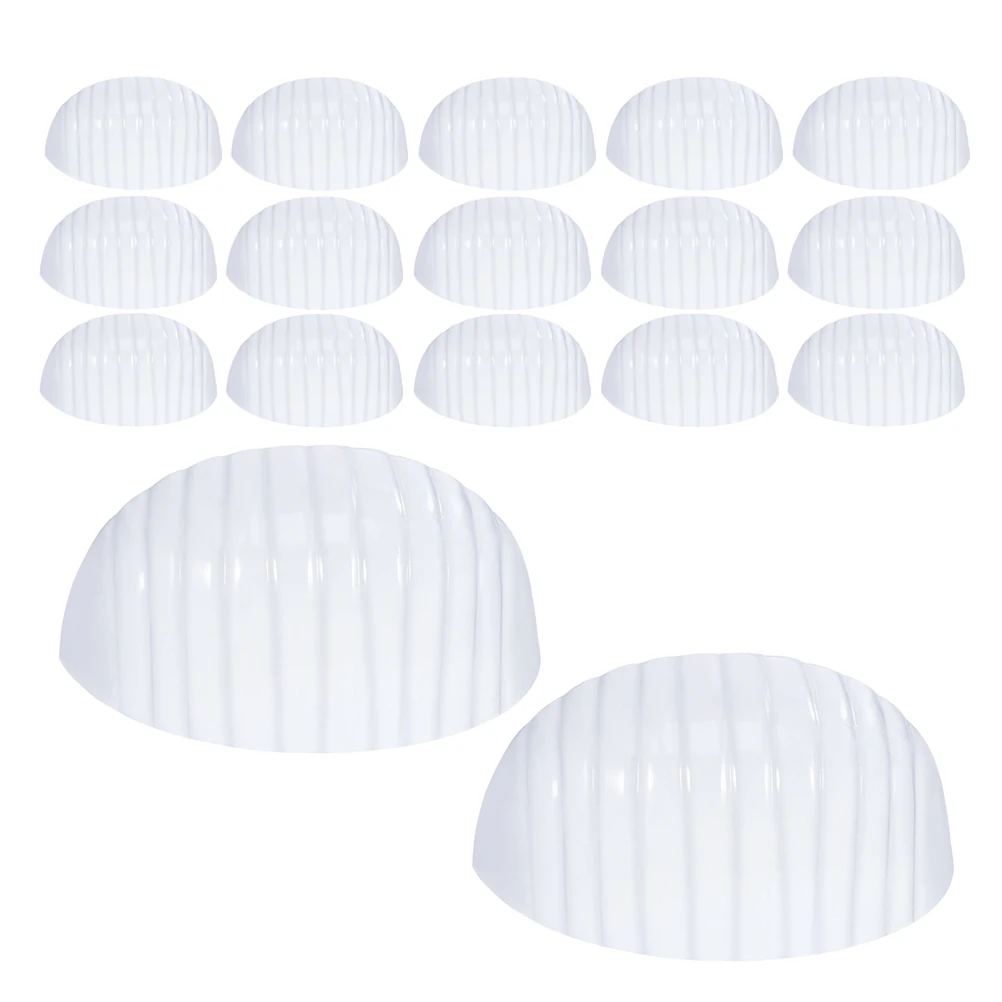 

25pcs Baseball Inner Liner Insert Plastic Bump Cap Support Sun Visor Shaper Hat Brim Wire Cap Keeper for Kids