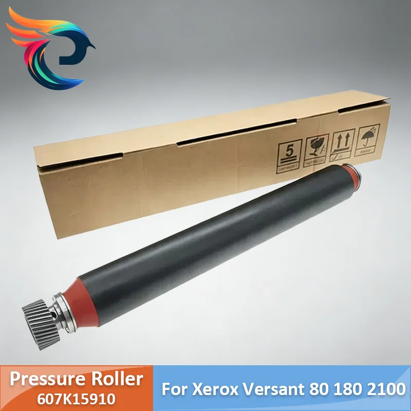 V80 V180 V2100 V3100 Lower Fuser Roller Pressure Roller For Xerox Versant 80 180 2100 3100 Pressure Roller 008R13170 607K15910