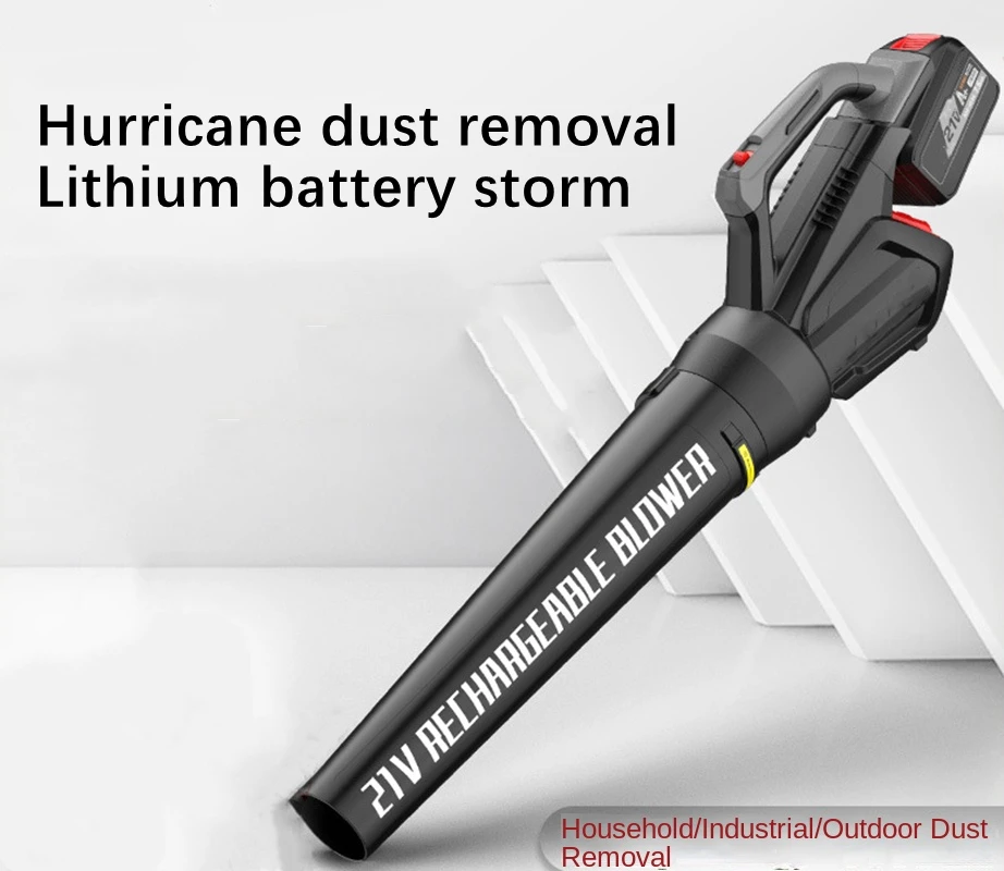 

High-Power Industrial-Grade Dust-Blowing Snow Blower Rechargeable Blower Storm Machine Souffleur Sans Fil초강력송풍기Blower Leaf