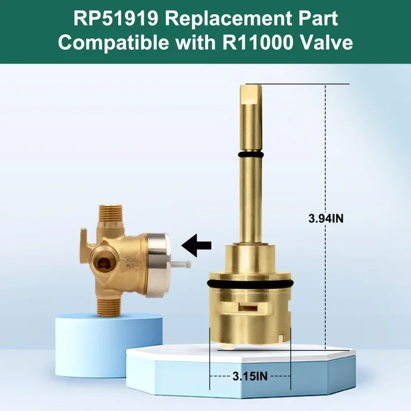 RP51919 Replacement Parts, Copper Diversion Valve Replacement Parts