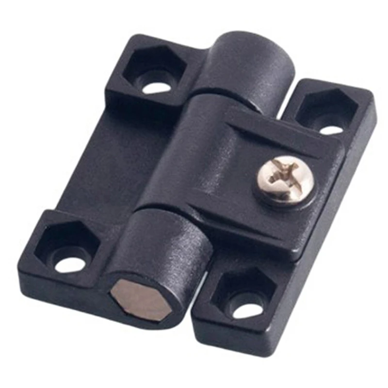PA Electric Cabinet Box Hinges Black Damping Hinges Industrial Equipment Metal Cabinet Door Hinges