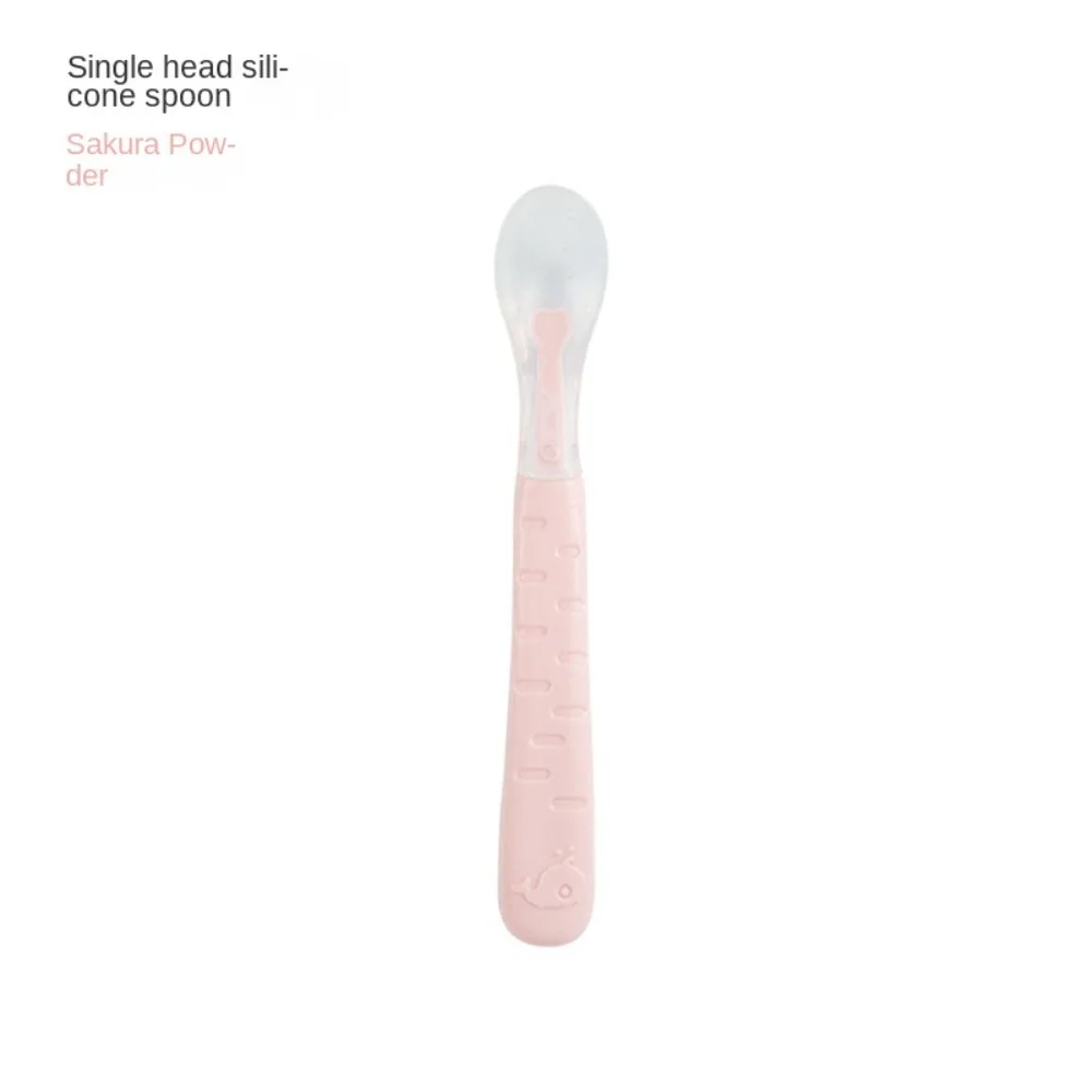 New Double Headed Tableware Food Grade No Odor Puree Spoon Complementary Food Spoon