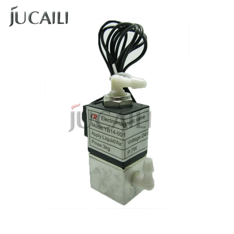 Jucaili Solenoid Valve Flora Printer Ink Valve For Myjet Infinity Flora JHF Vista Leopard UV Valve Solvent Solenoid Valve