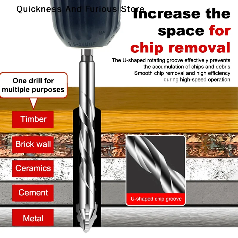 【TO】7pcs/sets Tungsten Steel F - Drill Bit Set recension och pris