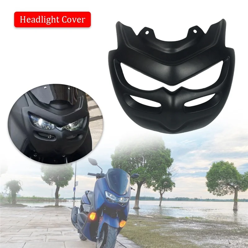 

Motorcycle Front Headlight Cover Front Headlight Fairing Panel for YAMAHA NMAX155 NMAX125 2020-2022JAS